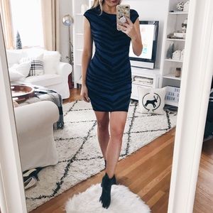 Express mini knit dress